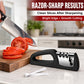 🥳 PROMOZIONE IMPERDIBILE! Affilacoltelli da cucina 4 in 1 a più fasi 🔪🏠