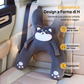 🚗💤 Cuscino Auto a Forma di H per Bambini – Supporto per Testa e Collo, Cintura Integrata 🧸Morbido, abbracciabile e disponibile in 4 simpatici animali! 🐶🐷🐰🐼