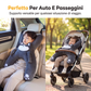 🚗💤 Cuscino Auto a Forma di H per Bambini – Supporto per Testa e Collo, Cintura Integrata 🧸Morbido, abbracciabile e disponibile in 4 simpatici animali! 🐶🐷🐰🐼