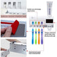 🥳Offerta speciale 2026🥳💞 Oltre 50.000 unità vendute! 🦷Sterilizzatore per spazzolini da denti UV da parete - Sterilizzazione a 360°, attivazione tramite sensore, non è necessario forare. Contiene 4 spazzolini e filo interdentale! 🧴🛡️