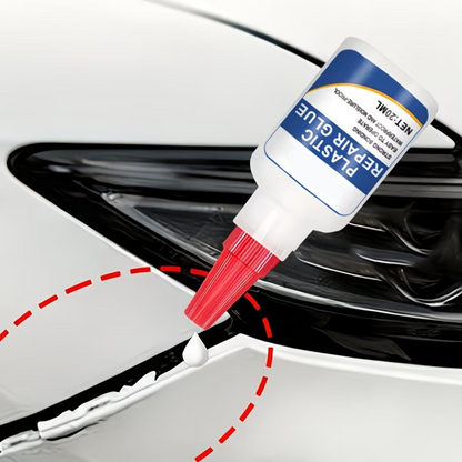 🥳SALDI IMPERDIBILI 2026🥳💞OLTRE 50.000 VENDUTI! 🚗🔧 SCONTO DEL 50%! Colla per la riparazione di paraurti auto: forte adesione, impermeabile e resistente al calore. Asciuga trasparente e si integra perfettamente con le superfici in plastica. 🛡️✨