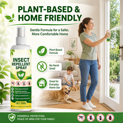 Spray repellente per insetti a base vegetale