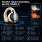 Auricolari wireless Bluetooth a clip con apertura per le orecchie