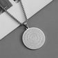 ⏳ SCONTO DEL 50% PER UN PERIODO LIMITATO! 🪙📿 Collana con ciondolo in acciaio inossidabile con calligrafia araba – Incisione sacra "Allah", resistente alla ruggine e dal design senza tempo – Disponibile in oro e argento ✨