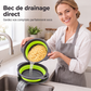 🔥 OFFERTA LIMITATA: -50%! 🥗 Colapasta Pieghevole Multifunzione – Scolapasta con Base di Scarico, Compatto e Pratico per la Cucina ✨
