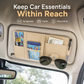 🚗📂 Organizzatore Multifunzione per Visiera Auto – Porta Documenti, Occhiali e Penne in un Solo Accessorio! 🕶️✏️