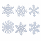 ❄️✨ Idea Regalo di Natale – Adesivi da Parete a Forma di Fiocco di Neve Luminosi | Decorazione Magica per Notti Invernali con LED 🎁