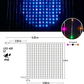 ✨OLTRE 50.000 PEZZI VENDUTI!💡Tenda luminosa LED impermeabile🎵Controllo app + sincro musica! Luci colorate che seguono il ritmo, perfetta per decorazioni e feste🏠