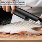 Squamatore elettrico ricaricabile per pesce | Impugnatura antiscivolo